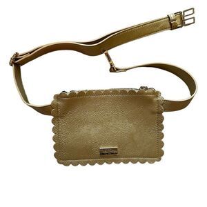 Brand new Packed Party gold waist bag